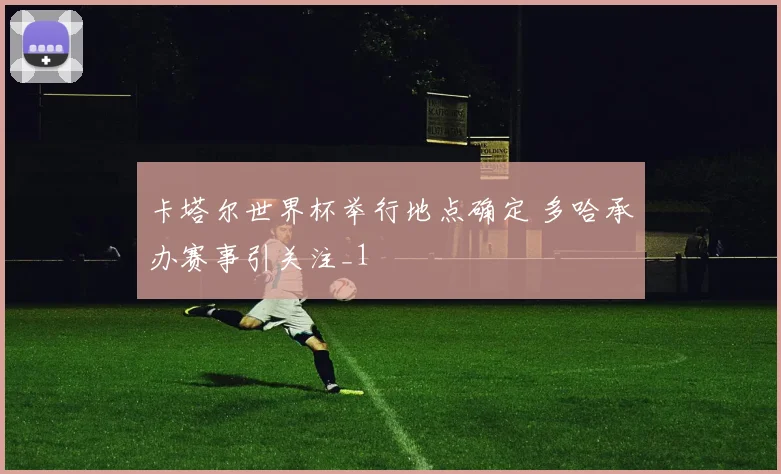 卡塔尔世界杯举行地点确定 多哈承办赛事引关注_1